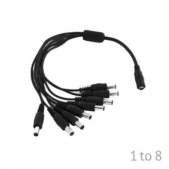 1 to 8 Power Splitter Cable