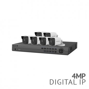 No HDD Included. LaView 8 Channel 4K UHD Digital H.265 NVR 8 PoE Ports 